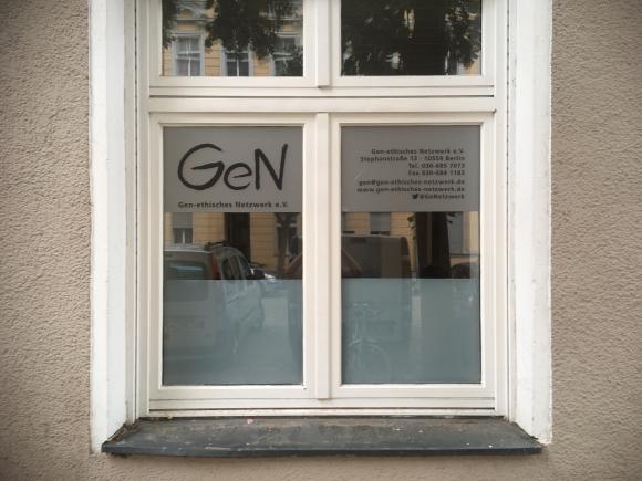 Fenster des GeN-Büros